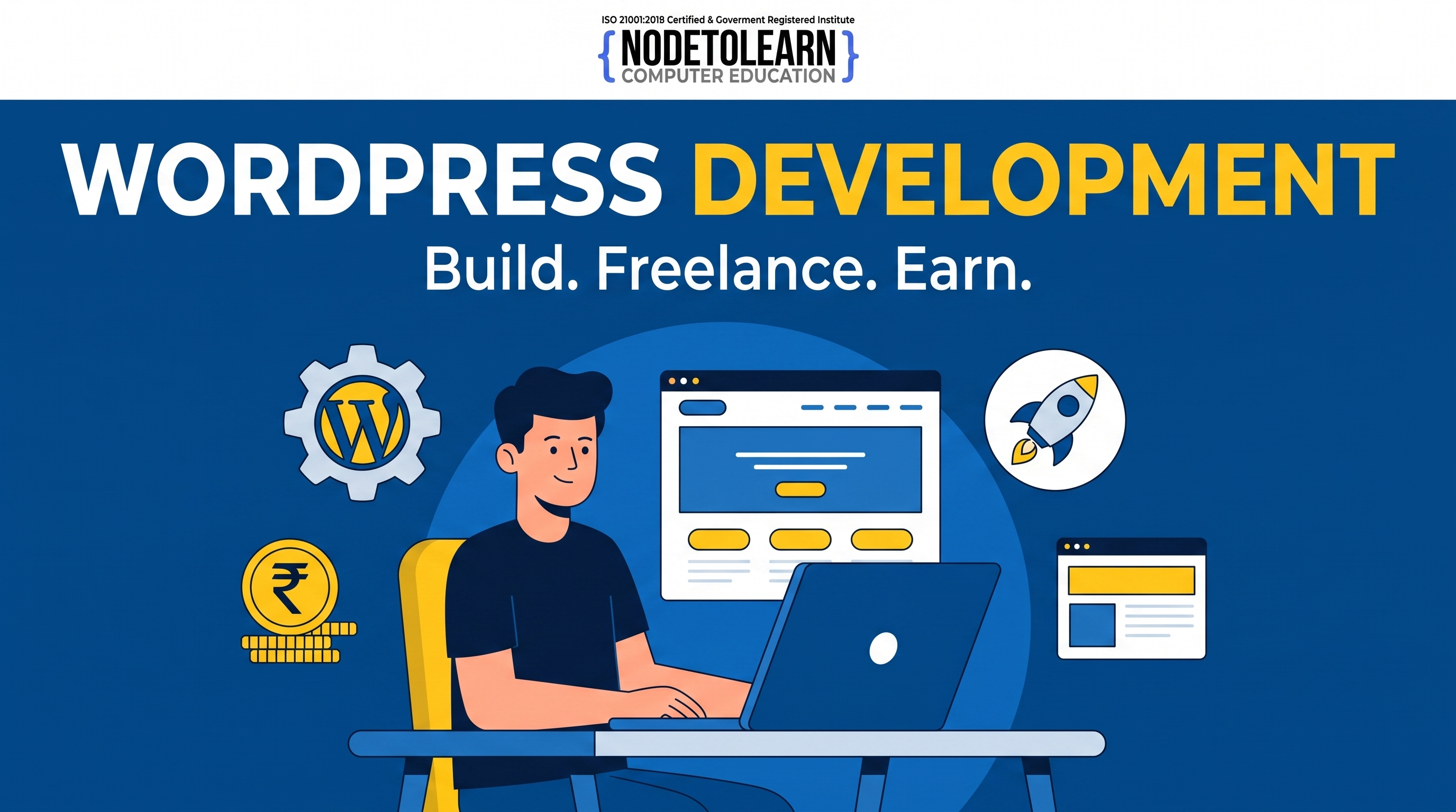 WordPress Development Course in Surat: Build Websites, Freelance, and Earn From Day One