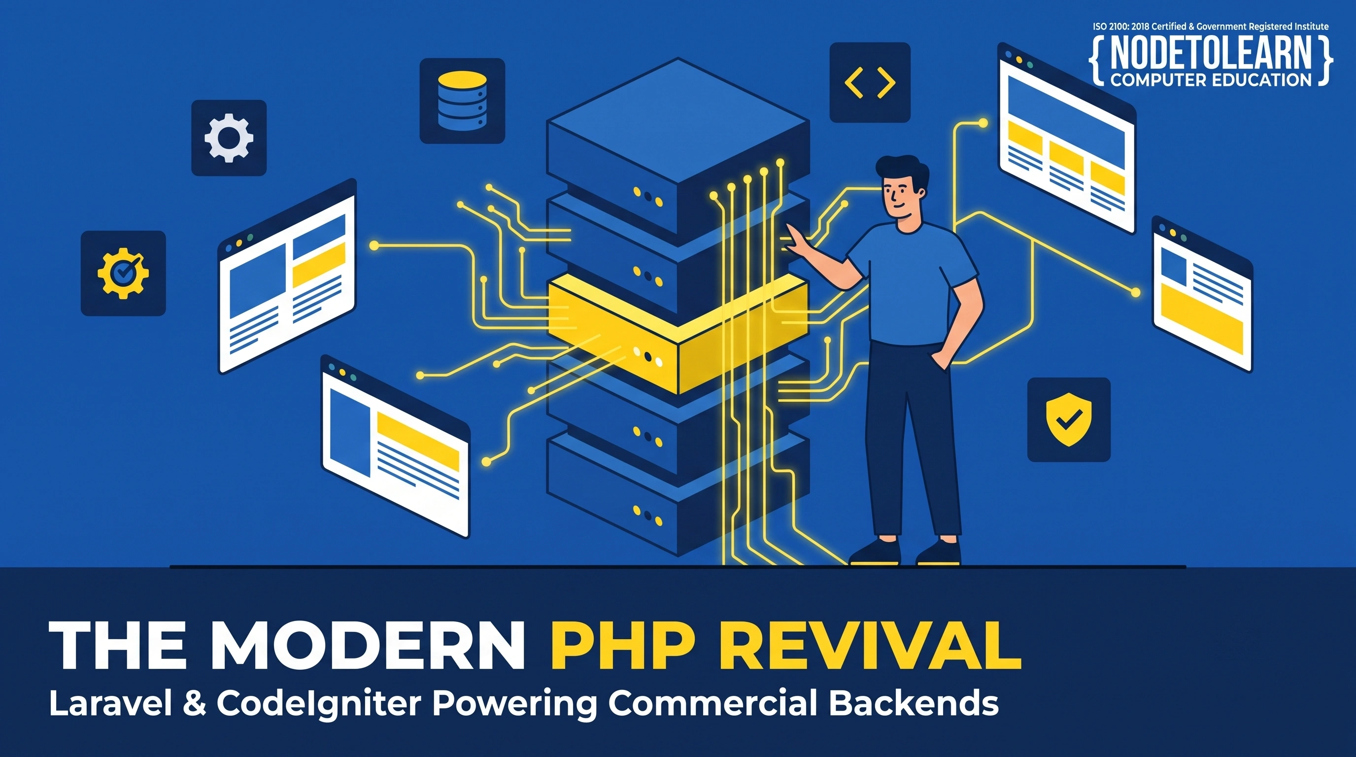 The Modern PHP Revival: How Laravel & CodeIgniter Run Over 70% of Commercial Web Backends
