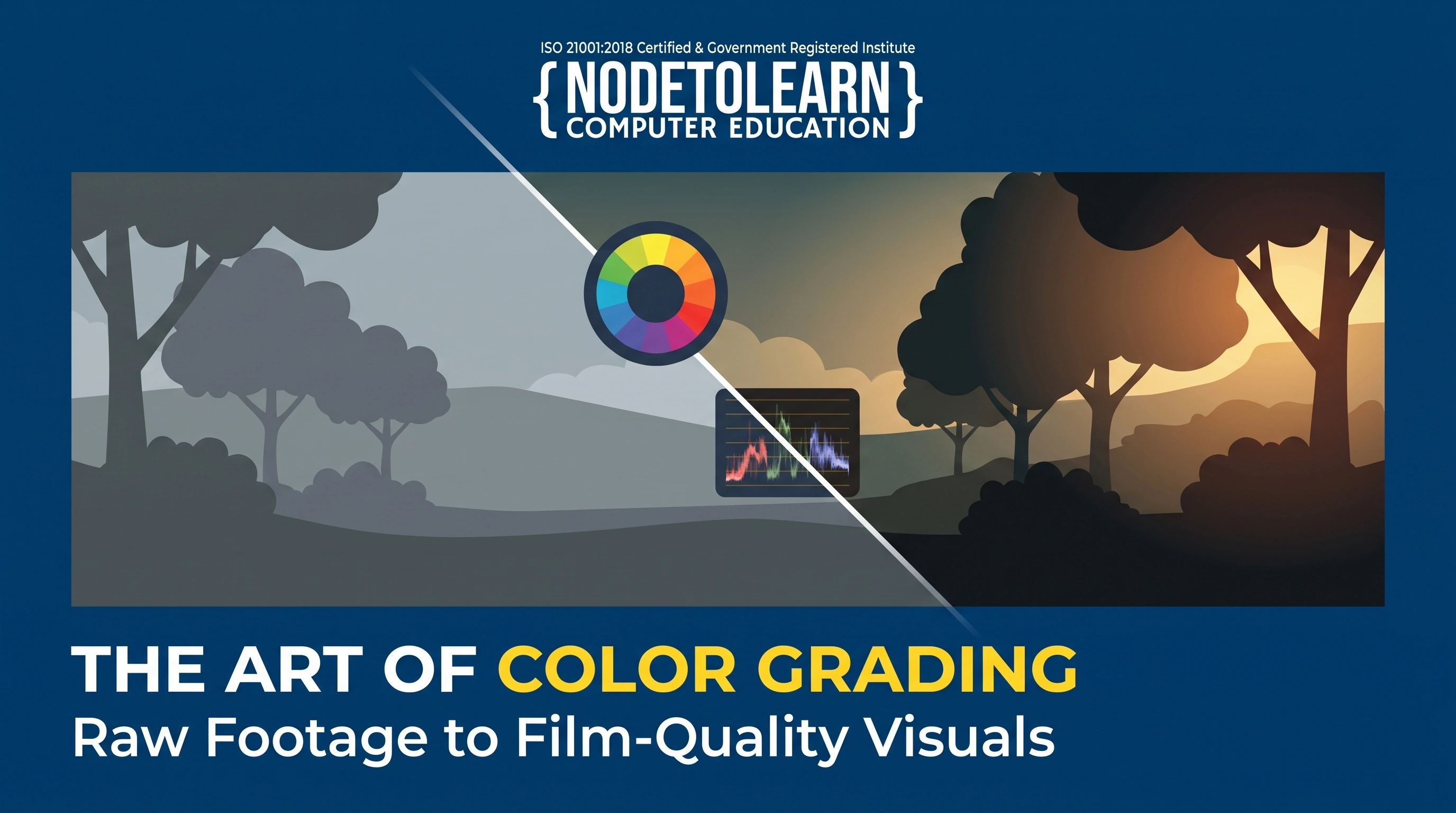 The Art of Cinematic Color Grading: Transforming Raw Footage into Film-Quality Visuals