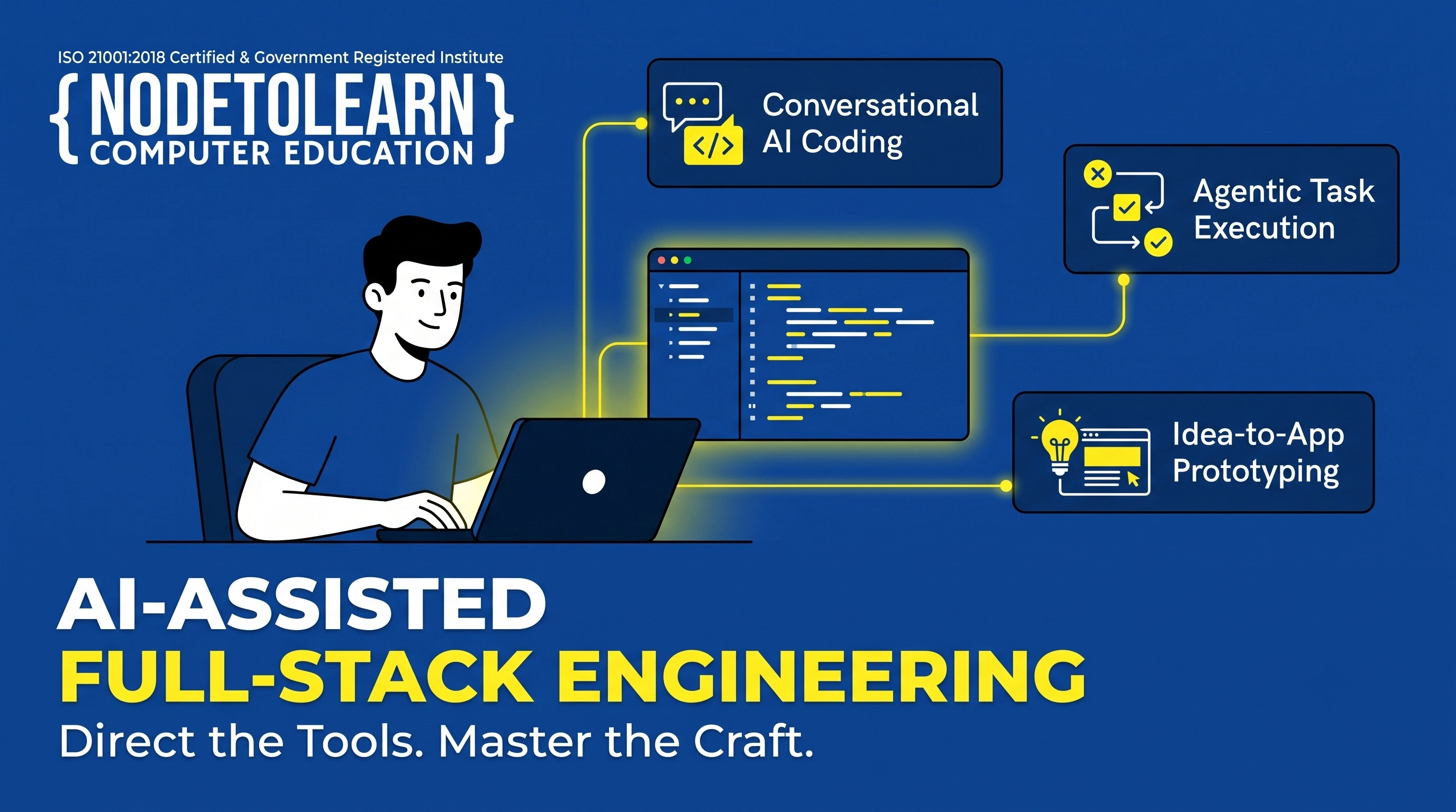 How NodeToLearn Teaches AI-Assisted Full-Stack Engineering (Windsurf, Lovable, Cursor)