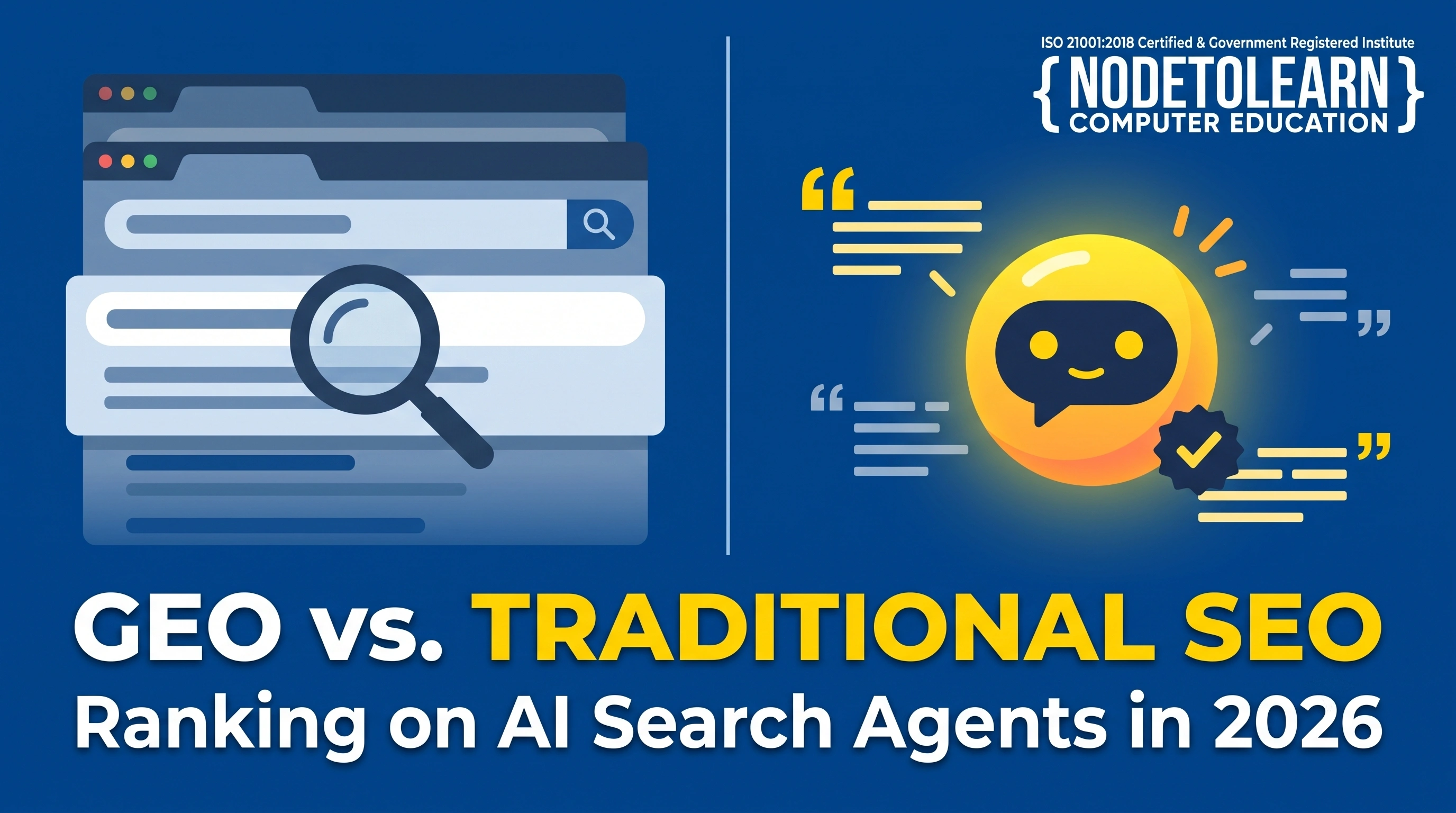 Generative Engine Optimization (GEO) vs. Traditional SEO: Ranking Brands on AI Search Agents in 2026