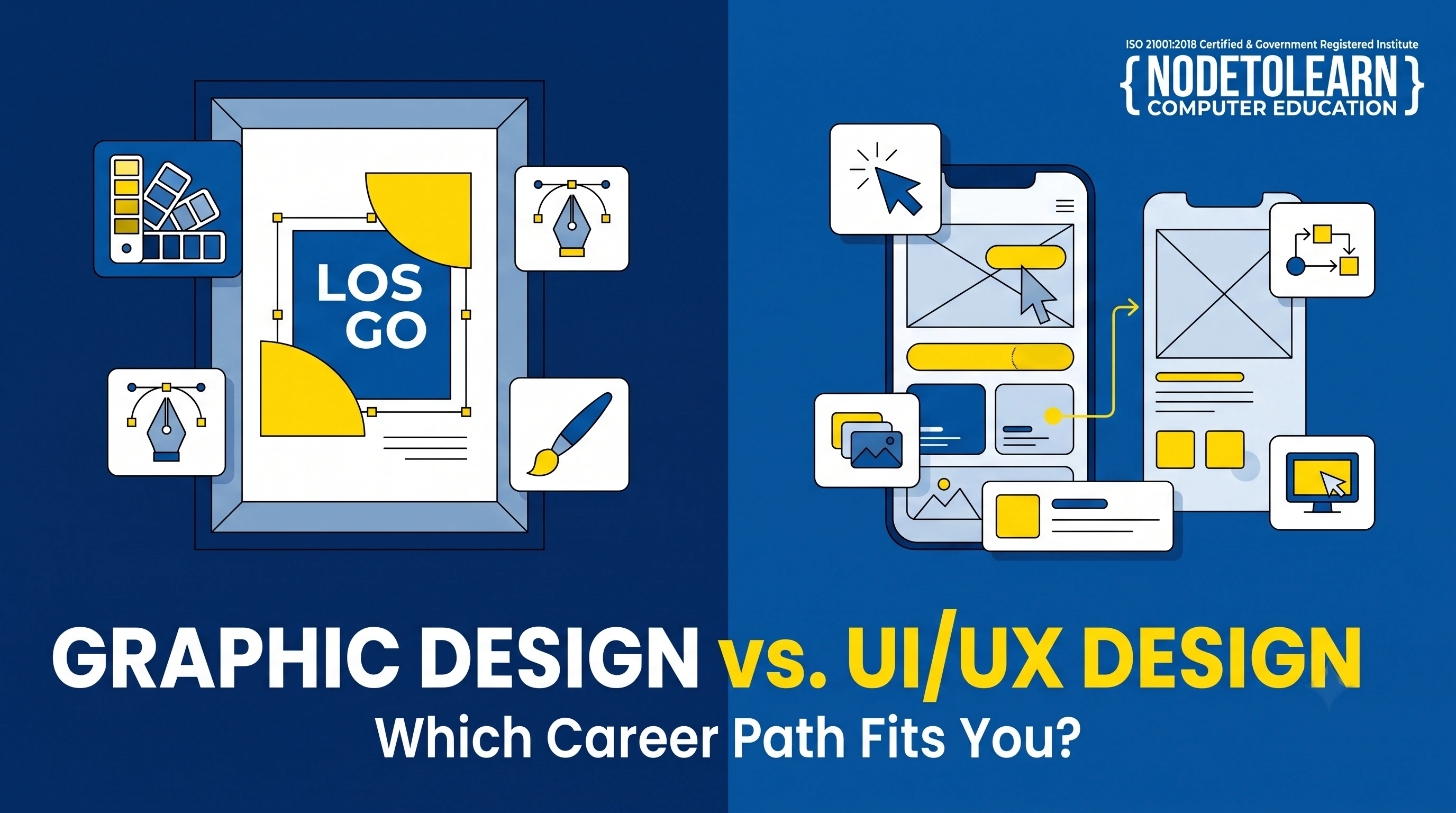 Graphic Design vs. UI/UX Design: Which Career Path Should You Choose?