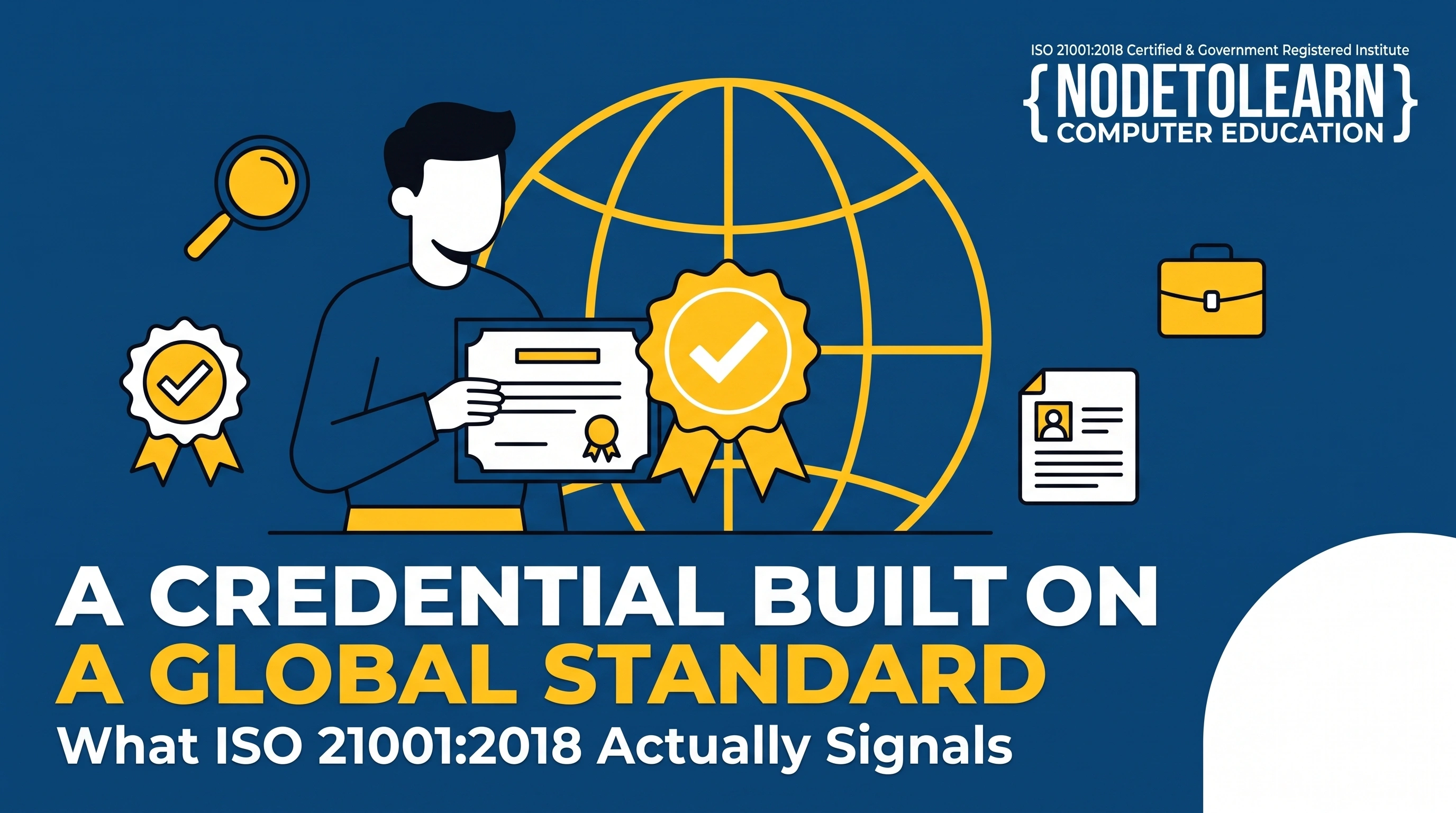 Local Institute vs. Global Standard: What ISO 21001:2018 Certification Actually Signals to Employers