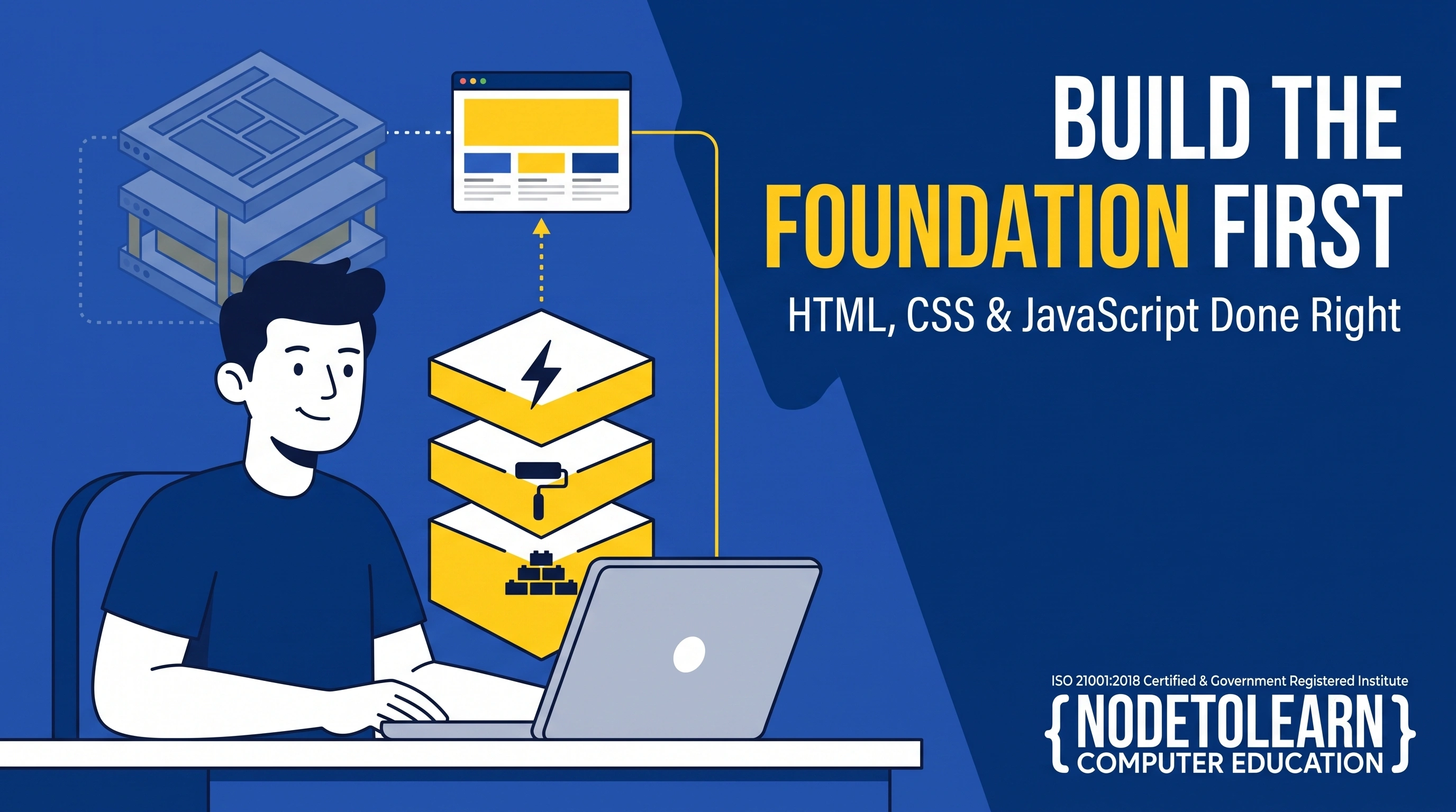 Website Designing Fundamentals: Why HTML, CSS & JavaScript Still Matter Before Any Framework
