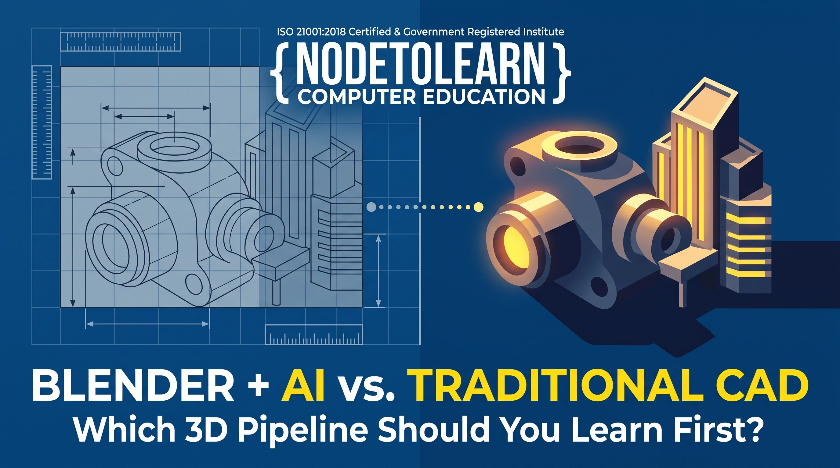 Blender + AI vs. Traditional CAD: Which 3D Modeling Pipeline Should You Learn First?