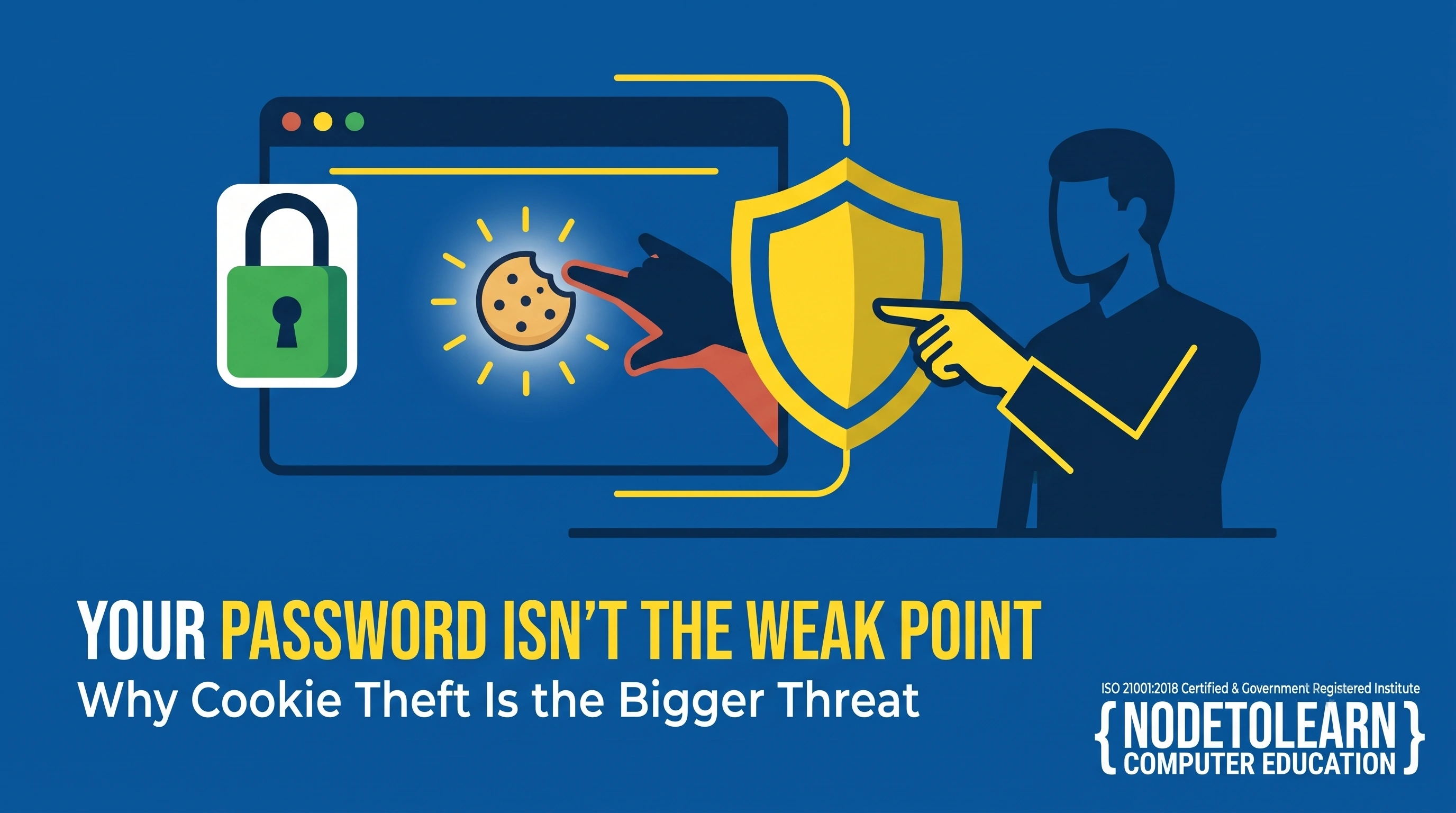 Your Password Isn't the Weak Point Anymore — Why Cookie Theft Is a Bigger Threat