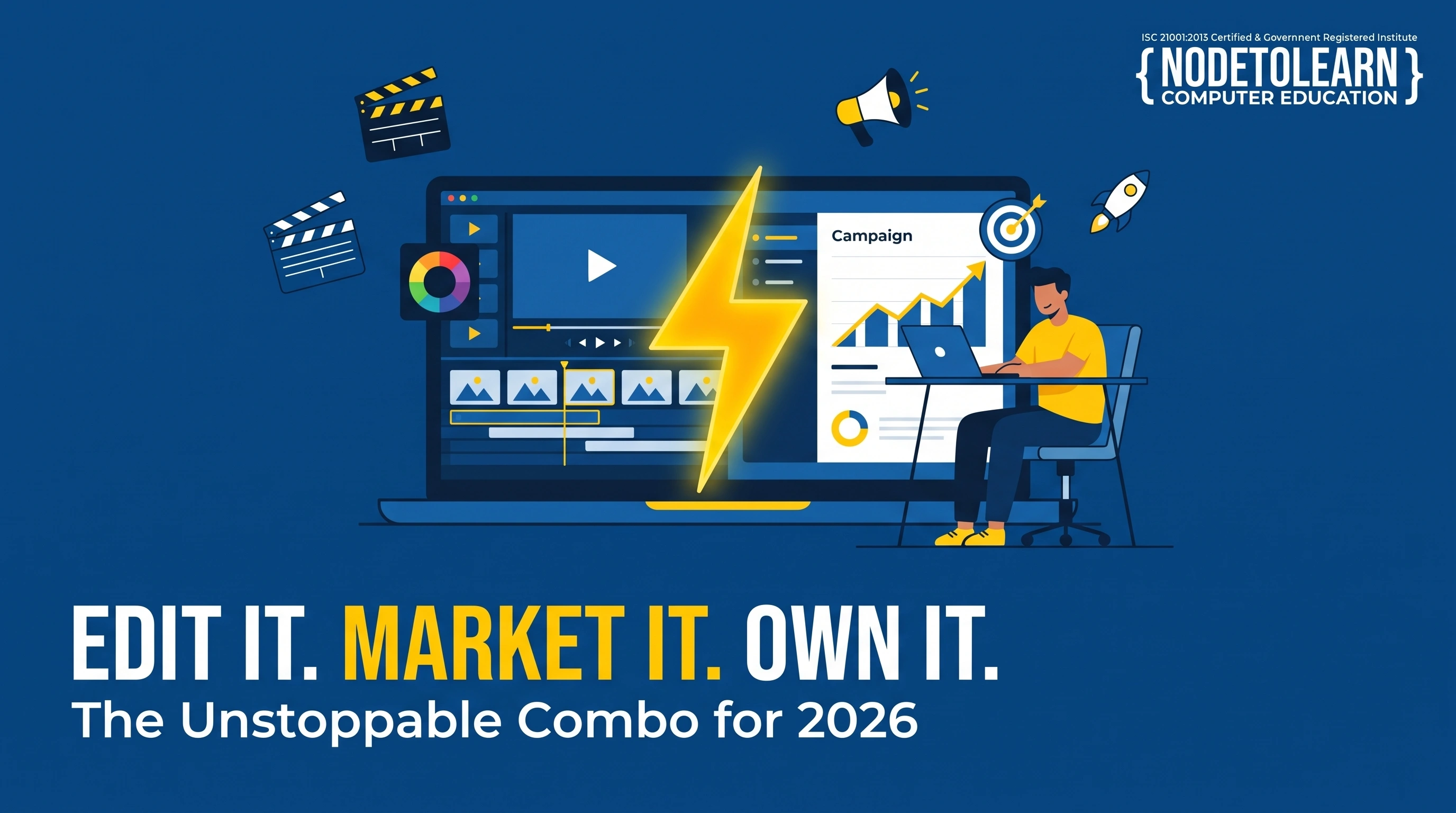 Why Learning Both Video Editing and Digital Marketing Makes You Unstoppable in 2026