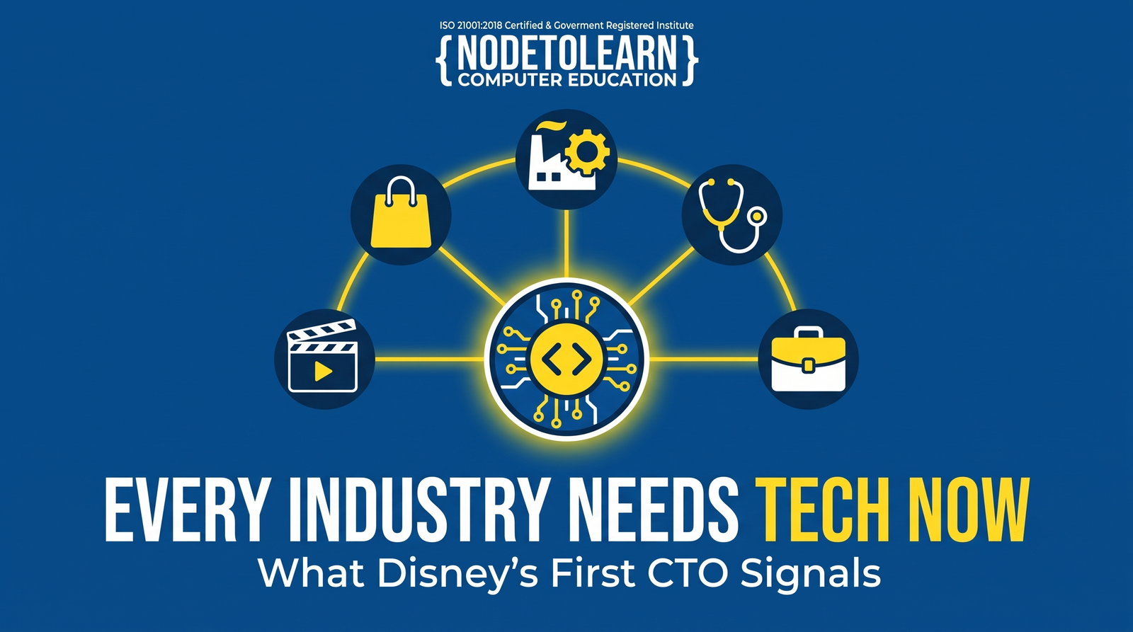Disney Just Named Its First-Ever CTO — What That Says About Every Industry Now