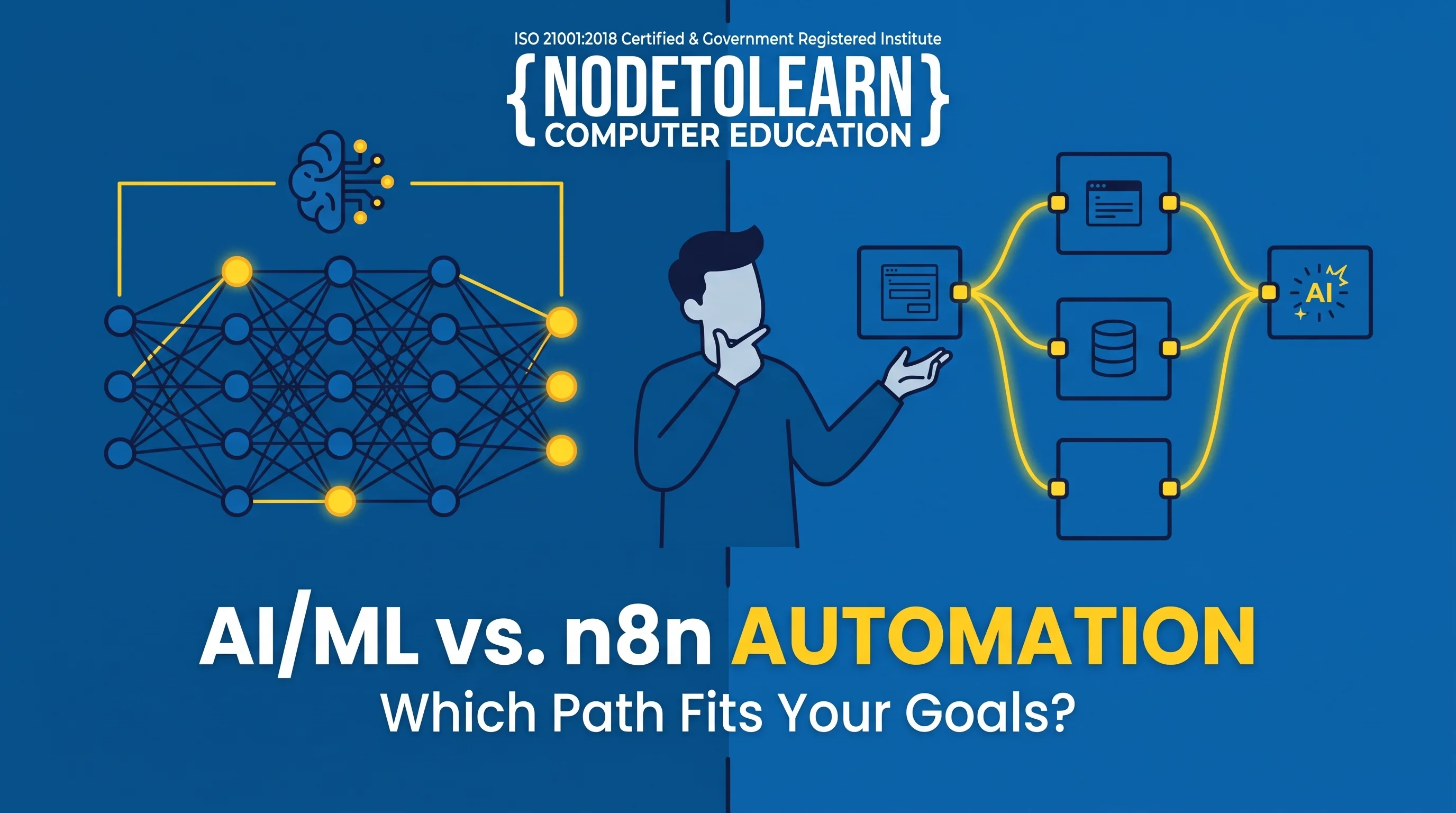 AI & Machine Learning or n8n Workflow Automation: Which Should You Choose First?