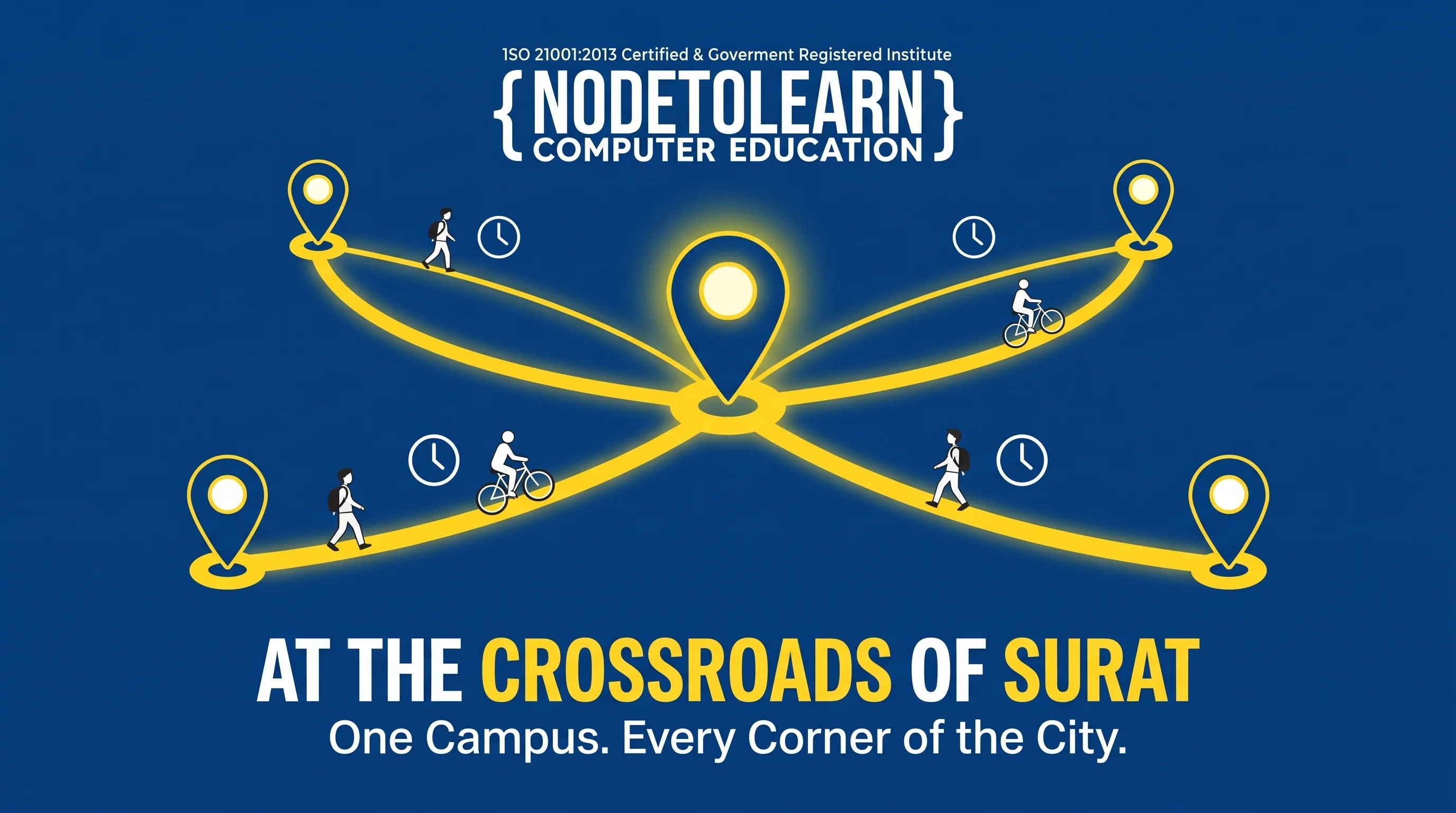 At the Crossroads of Surat: How Nanpura Connects Adajan, Vesu, and Varachha to NodeToLearn