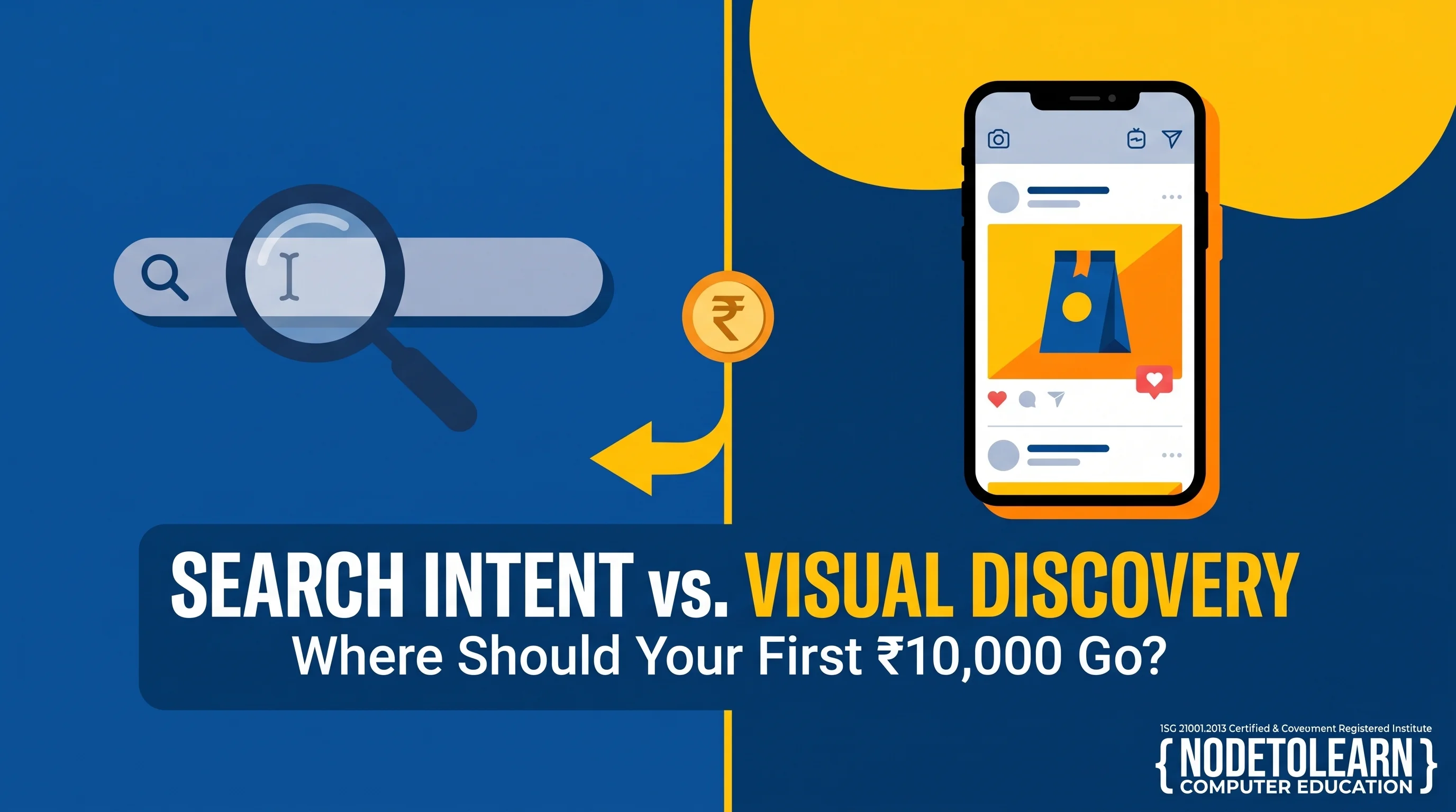 Google Search Ads vs. Meta Performance Marketing: Where Should a New Brand Spend Its First ₹10,000?