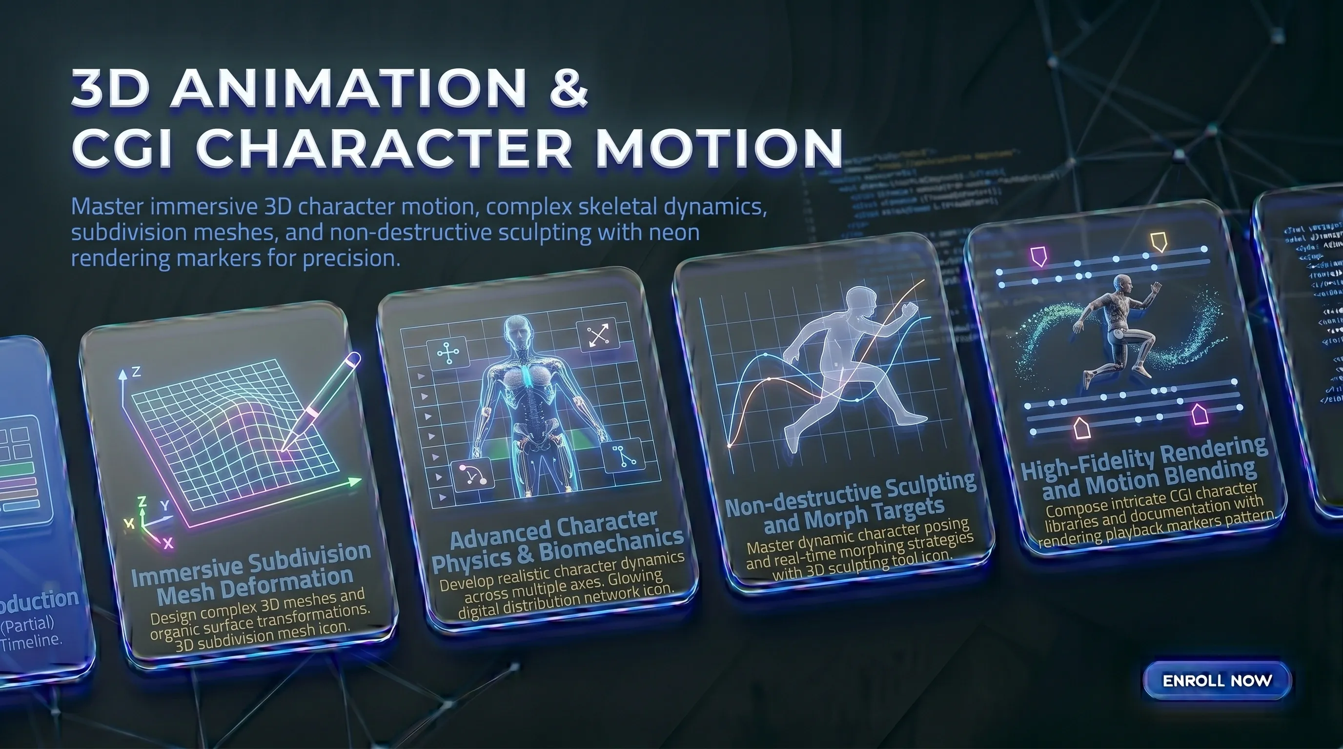 Advanced 3D Animation & CGI Character Motion Course
