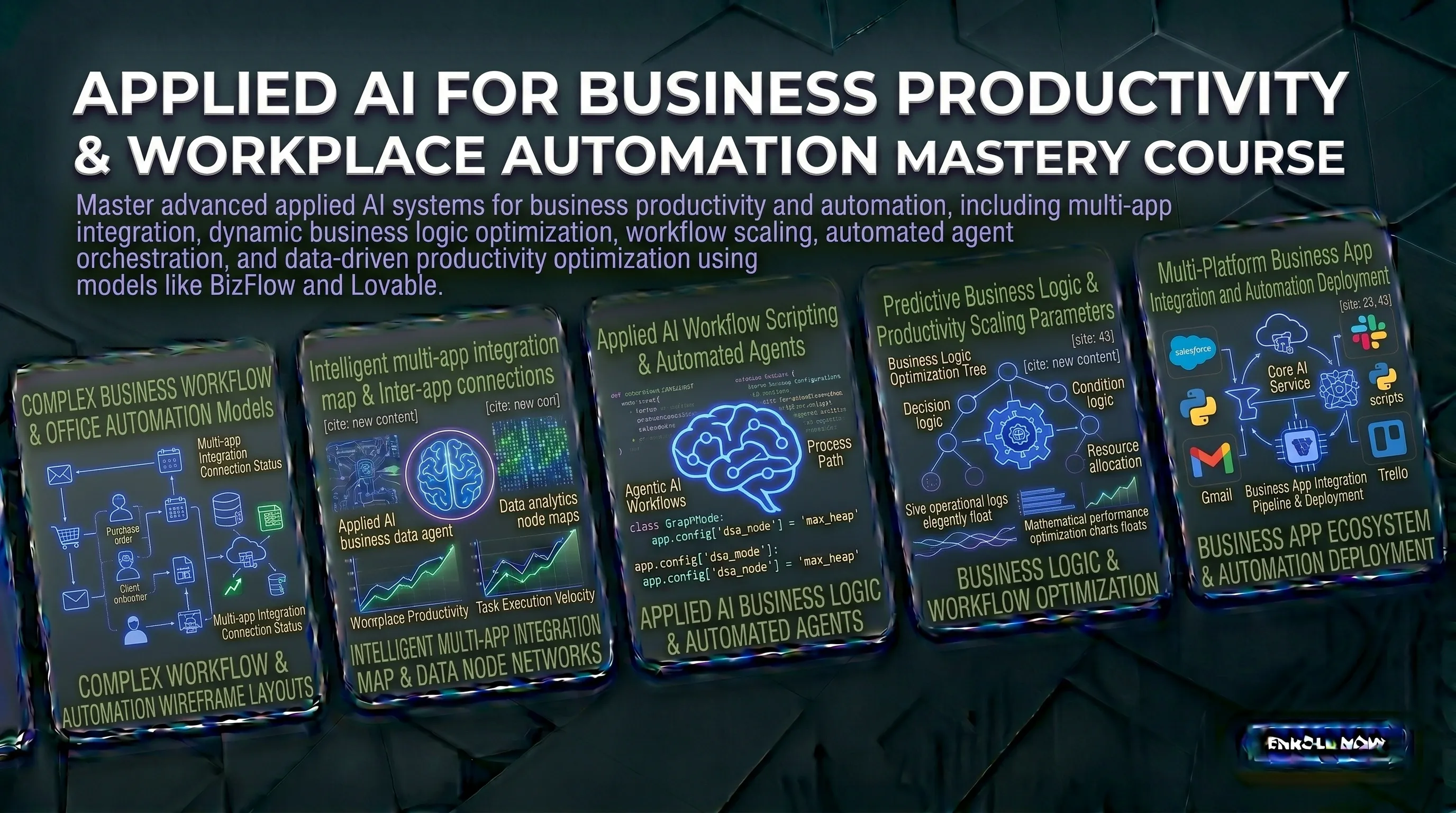 Applied AI for Business Productivity & Workplace Automation Course